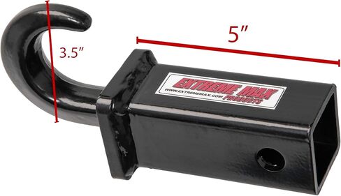 Extreme Max 5001.6529 Recever Mount Tow Hook for 2 "جهاز استقبال - 10000 رطل. GTW in Saudi Arabia