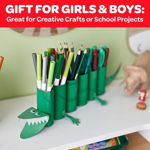 Crayola Create 'N Carry Art Set (75pcs), 2-in-1 Lap Desk & Carrying Case, Art Kit for Kids, Arts & Crafts Supplies, Easter Basket Stuffer & Gifts, 5+ in Saudi Arabia
