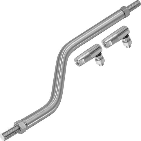 Caltric Steering Drag Link and Tie Rod Ends Compatible with John Deere GT242 GT262 GT275 AM132389 in Saudi Arabia