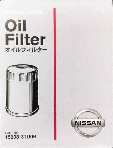 Nissan 15208-31U0B OEM Genuine Oil Filter - GTR R35 12/2010-11/2013 SUPERCEDES TO 1 in Saudi Arabia