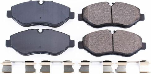 Power Stop 17-1316, Z17 Front Ceramic Brake Pads with Hardware in Saudi Arabia