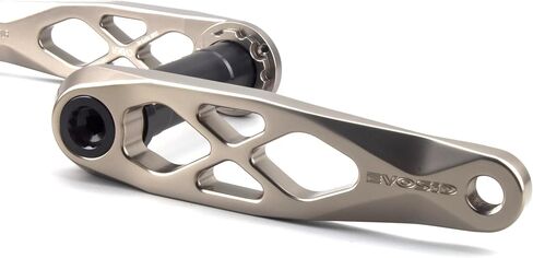 Ultralight MTB Bike Crank,Bike Cranksets,Bicycle Crank Arm Set,165mm Dub Axis 29mm Mountain Bicycle Crankset 3-Nail Straight Installation for Enduro AM in Kuwait