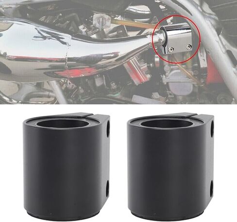2pcs 1in مشبك العادم العالي العالي ، عالي القوة مشبك عصابة العادم من الألمنيوم in Kuwait