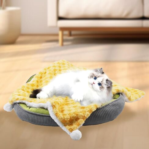 Cat Blanket for Cats,Soft Cute Warm Pet Blanket 28.0x20.0 inches Calming Cat Blankets Washable Cat Blanket Berber Fleece Cat Blanket for Kitten Pet Blanket Sofa Protector (Green) in Saudi Arabia