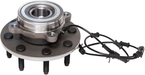 Front Wheel Hub and Bearing Assembly Compatible with 2006 2007 2008 Do-dge Ram 1500 2500 3500 (4WD Models) AUQDD 515101 [8 Lug W/ABS] in Saudi Arabia
