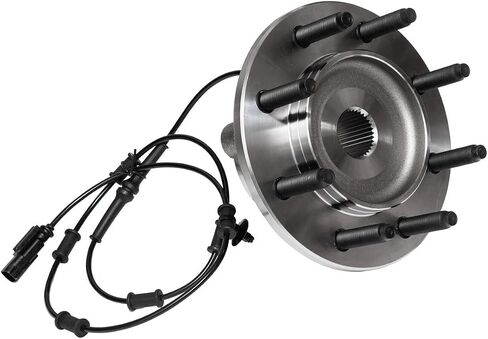 Front Wheel Hub and Bearing Assembly Compatible with 2006 2007 2008 Do-dge Ram 1500 2500 3500 (4WD Models) AUQDD 515101 [8 Lug W/ABS] in Saudi Arabia