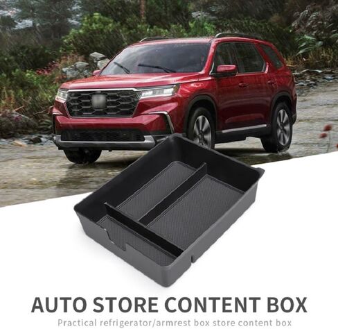 Center Console Organizer for 2023-2025 Honda Pilot, Insert Storage Organizer Interior Anti Slip and Noise Reduction in Saudi Arabia