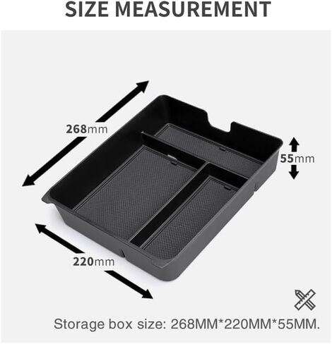 Center Console Organizer for 2023-2025 Honda Pilot, Insert Storage Organizer Interior Anti Slip and Noise Reduction in Saudi Arabia