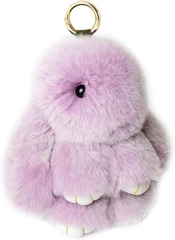 jtkdxqs Bunny Keychain Cute Soft Plush Accessory Car Handbag Keyring for Women in Saudi Arabia