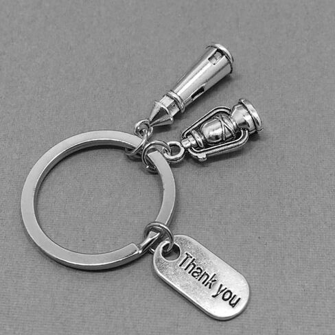 2 أجهزة كمبيوتر شكرا لك مجموعة مفاتيح مع منارة وتصميم مصباح الكيروسين لأصدقاء التقدير للمعلم والزملاء in Kuwait