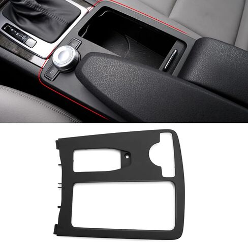 Jaronx Compatible with Mercedes Benz Cup Holder Trim Cover, W204 Center Console Cupholder Trim Replacement C Class Cup Holder Frame for W204 C180 C200 C230 C250 C280 C300 C350 2008-2014 A2046800307 in Saudi Arabia
