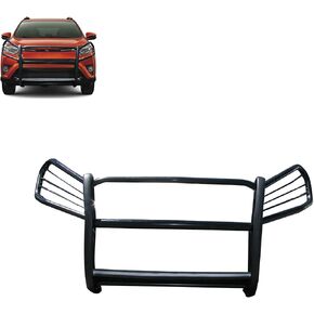 Black Horse Grille brush Bumper Guard Modular Black Compatible with 2006-2018 Toyota RAV4-17A093902MA in Kuwait