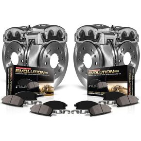 Power Stop KCOE2070 AutoSpecialty 1-Click OE BRAKE BRAKE KIT مع الفرجار in Kuwait