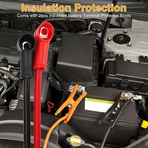 Linkstyle Remote Battery Terminals 3/8" Stud Battery Jump Post, with Heavy Duty Mounting Bracket and 4AWG Cable, 250A Waterproof Charging Jumper Posts Relocation Kit in Saudi Arabia