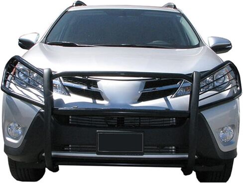Black Horse Grille Brush Guard Guard Modular Black متوافق مع 2006-2018 Toyota RAV4-17A093902MA in Kuwait