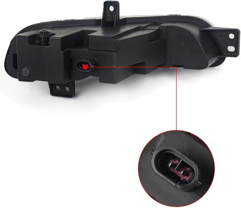 Huray Left Left Fog Fog Light for Jeep Grand Cherokee 2017-2022 LH LED DRL DENTY Running Lamps Light Light Light Prespons in Kuwait