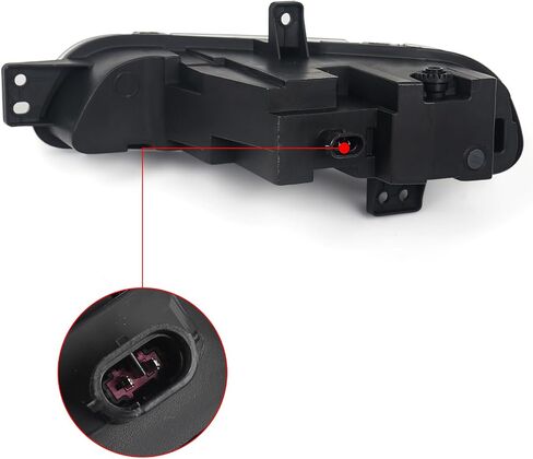 Huray Left Left Fog Fog Light for Jeep Grand Cherokee 2017-2022 LH LED DRL DENTY Running Lamps Light Light Light Prespons in Kuwait