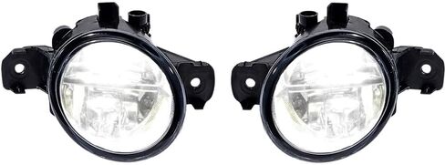 Pair 80W Real Glass Lens XML2 LED Fog Lights Compatible with Nissan Sentra Altima Rogue Maxima Versa Pathfinder Infiniti G37 JX35 QX60 M35 M45 in Saudi Arabia