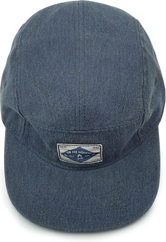 Clakllie 5 Panel Hat for Women Men Short Brim Baseball Cap Two-Tone Camping Trucker Hats Urban Street Flat Brim Hat in Saudi Arabia