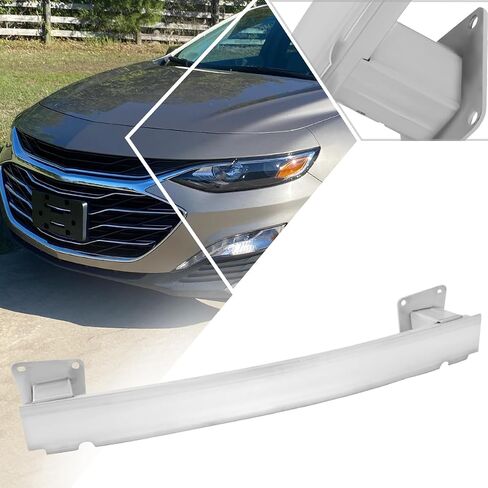 Factory Style Silver Aluminum Rear Impact Bar Bumper Reinforcement Compatible with 16-23 Chevy Malibu in Saudi Arabia