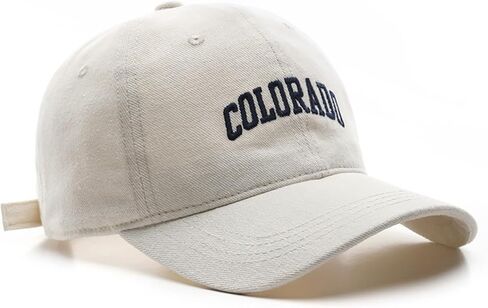 Colorado Hat Unisex Solid Color Baseball Cap Sun Hat for Men and Women in Saudi Arabia