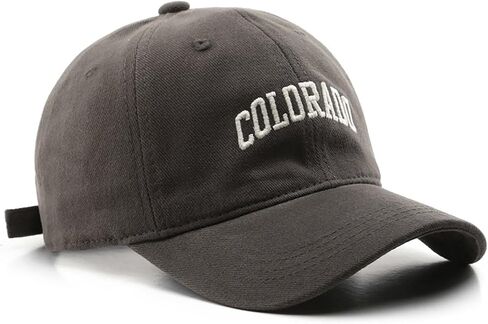 Colorado Hat Unisex Solid Color Baseball Cap Sun Hat for Men and Women in Saudi Arabia