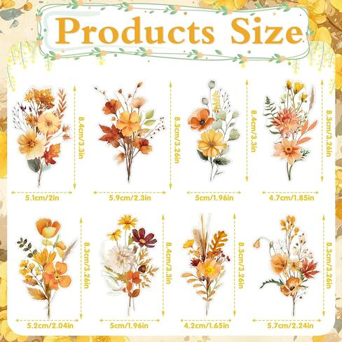 Wildflower Birthday Party Decorations - 40PCS Floral Cupcake Toppers Baby in Bloom Baby Shower Cake Decorations Wildflower Baby Shower Decor Flower Birthday Cupcake Toppers Girls in Kuwait