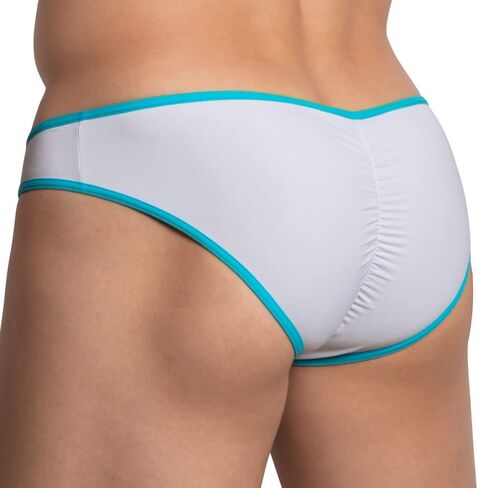 Kyle Sexy Mens Tri Color Comfy Bikini underpants Thong Pouch تعزيز حوض الاستعداد منخفضة V LISE FASE G-String. in Kuwait