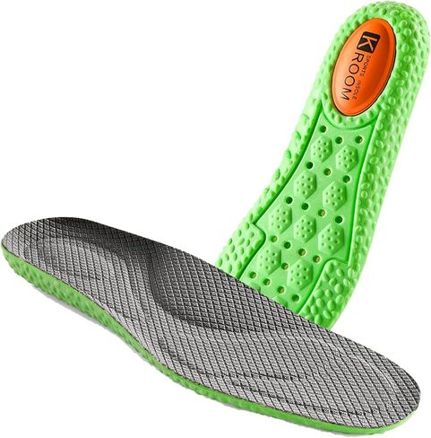 Cloud Insoles for Men Women - Comfort Ultra-Soft Memory Foam Insoles Arch Support Inserts, Anti Fatigue, Shock Absorption (Black, Men8-11/Women9-12) in Saudi Arabia