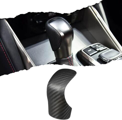 غطاء مقبض الترس من ألياف الكربون لكزس IS200 IS300 IS350 IS500 F Sport 2014-2018-2021 2022 ، ل exus es350 RC30 NX300 RX350 RX450 in Kuwait