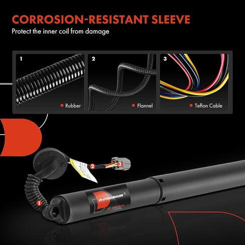 A-Premium Rear Left or Right Power Lift Support Shock Strut Compatible with Ford Explorer 2020-2024, Police Interceptor Utility 2019 in Saudi Arabia
