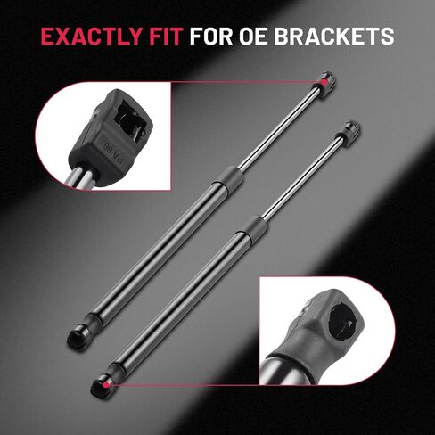 BDFHYK PM3630 19.44in/80.89Lbs (360N) Rear Window Glass Lift Supports Shock Struts Gas Spring Compatible with Kia Soul 1.6L 2.0L 2014-2019, Soul EV 2015-2019, Set of 2 in Kuwait