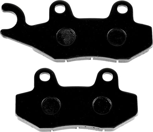 Caltric Rear Brake Pads Compatible with Bombardier Can-Am Rally 175 2005 2006 2007 in Saudi Arabia