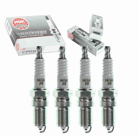 4 PC NGK V-Power Sparks توافق مع GMC Sonoma 2.2L L4 1998-2003 in Saudi Arabia