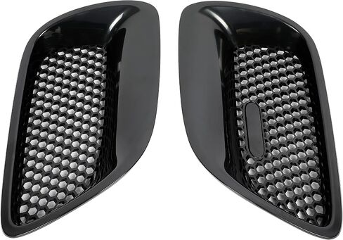 HECASA Grille Set Compatible with 2004-2006 Pontiac GTO Upper Bumper Grill ABS Plastic Black in Saudi Arabia
