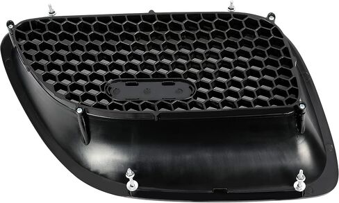 HECASA Grille Set Compatible with 2004-2006 Pontiac GTO Upper Bumper Grill ABS Plastic Black in Saudi Arabia