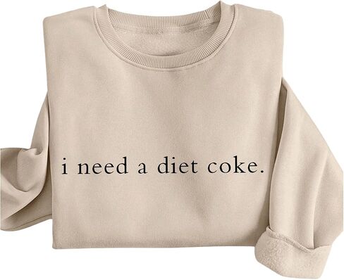 Soly Hux Crew Neck Neck Long Long Pullover Sweatshirts Letter Graphic قمم القميص فضفاضة in Saudi Arabia