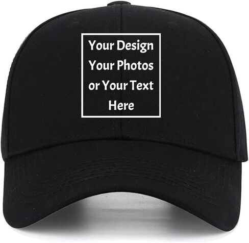 Custom Your Own Picture Text Logo Unisex Personalized Plain Adjustable Hat Baseball Cap in Saudi Arabia