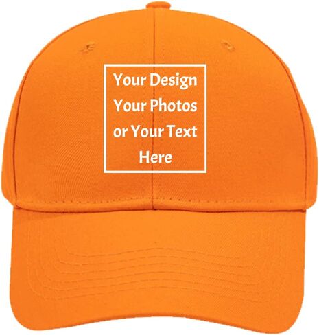 Custom Your Own Picture Text Logo Unisex Personalized Plain Adjustable Hat Baseball Cap in Saudi Arabia