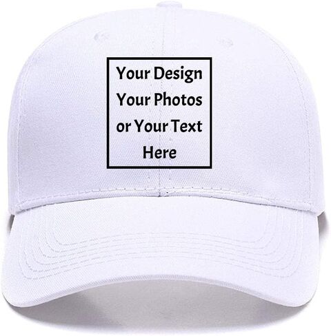 Custom Your Own Picture Text Logo Unisex Personalized Plain Adjustable Hat Baseball Cap in Saudi Arabia