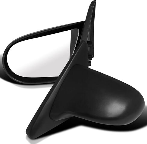 Spec-D Tuning Manual Side Mirrors Black Compatible with 1996-2000 Honda Civic EK 2/3Dr Left+Right Pair in Saudi Arabia