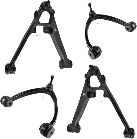 ASTARPRO -12pc Front End Suspension Kit Replacement for GMC Chevy Silverado Sierra Yukon XL Suburban 1500 Tahoe Avalanche Cadillac Escalade 4 Control Arms w/Ball Joints 4 Tie Rods 2 Sway Bars 2 Boots in Saudi Arabia