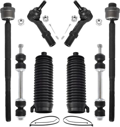 ASTARPRO -12pc Front End Suspension Kit Replacement for GMC Chevy Silverado Sierra Yukon XL Suburban 1500 Tahoe Avalanche Cadillac Escalade 4 Control Arms w/Ball Joints 4 Tie Rods 2 Sway Bars 2 Boots in Saudi Arabia