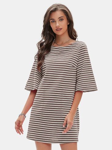Exlura Women's Summer Tirt Dress Dress Dressy Short Short Sourder Mini Dresses 2025 Vacation Beach Sundress Mobicts in Kuwait