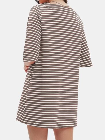 Exlura Women's Summer Tirt Dress Dress Dressy Short Short Sourder Mini Dresses 2025 Vacation Beach Sundress Mobicts in Kuwait