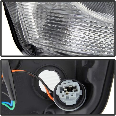 Acanii - لعام 2019-2022 Chevy Malibu مصنع المصنع النمط انعطاف ضوء الإشارة ث/LED DRL DRIVE FOG SIDE RH Side RASENGER in Saudi Arabia