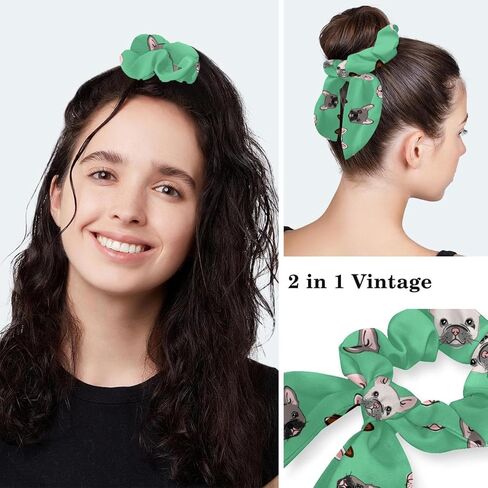 Adjustable Working Cap with Hair Ties Scrunchy with Ponytail Pocket Elastic Tie, Sunflower Black Pattern in Saudi Arabia