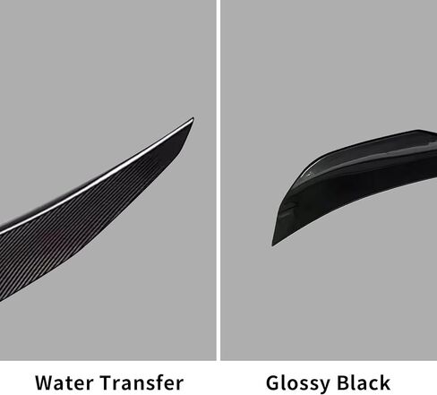 أجنحة المفسد الخلفي لـ Infiniti Q50 2014 2015 2015 2017 2018 2019 2020 2021 Trunk Spoiler Wing Trunk Tail Trunk Trunk Lid ، أداء أسود لامع - نمط PSM in Kuwait