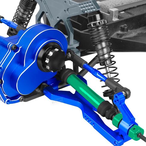 RC RECT DRIVE SHAFT CVD & FRONT AXLES ترقيات جزء من 1/10 SLASH 2WD/SLASH VXL 2WD ، الفولاذ المقاوم للصدأ رقم 45 مع سداسية ، ملونة in Saudi Arabia