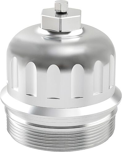 maXpeedingrods Billet Fuel Filter Housing Cap Aluminum for 2017-2020 GM Duramax 6.6L L5P, for Chevy Silverado/for GMC Sierra 2500HD 3500HD, for Cruze 2014-2015, 2017-2019 with Drain Plug, 134001 in Saudi Arabia